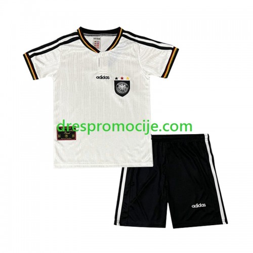 Njemačka Dres Retro Dječji Domaći 1996 Kratkih Rukava Njemačka Dres Retro Dječji Domaći 1996 Kratkih Rukava